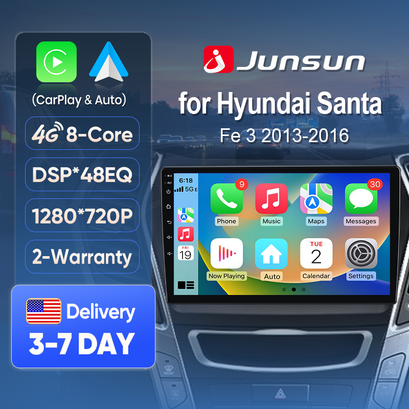 Japanese Lifestyle Video - วิทยุติดรถยนต์ Junsun AI Voice พร้อมระบบ CarPlay