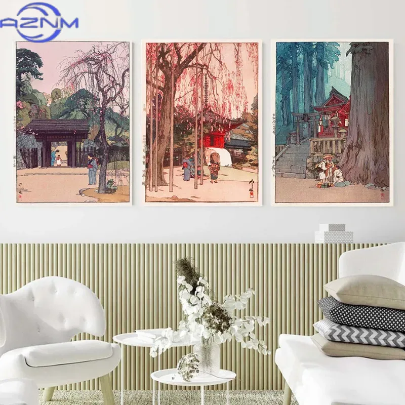 AZNM ย้อนยุค อุกิโยะเอะโปสเตอร - Japanese Traditional Lifestyle บทวิจารณ์และราคา
