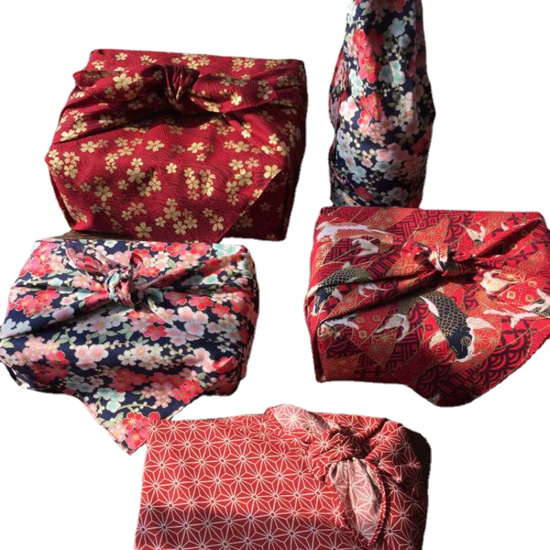 ผ้าฟุโรชิกิแบบดั้งเดิมของญี่ปุ - Furoshiki Wrap Cloth บทวิจารณ์และราคา