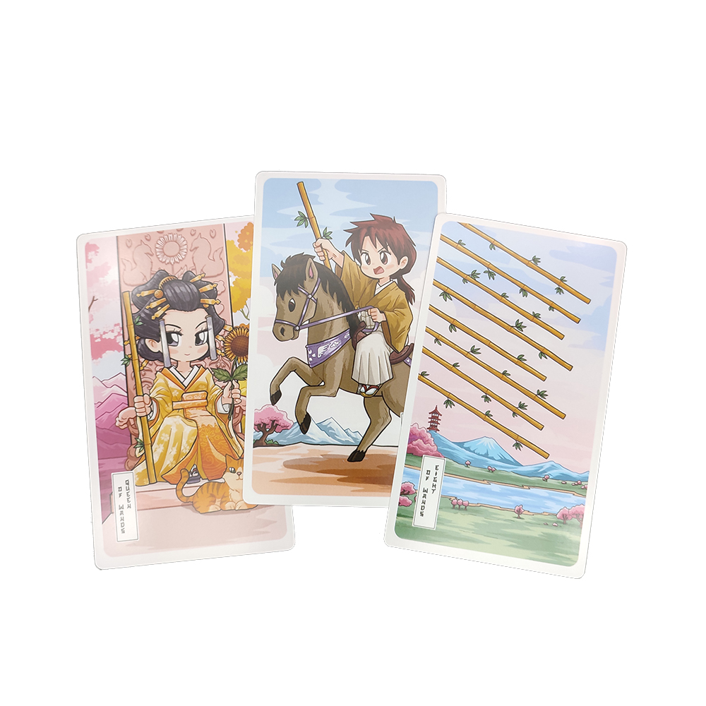260กรัม12CMX7CM ไพ่ทาโรต์การทำ - Japanese Traditional Lifestyle บทวิจารณ์และราคา